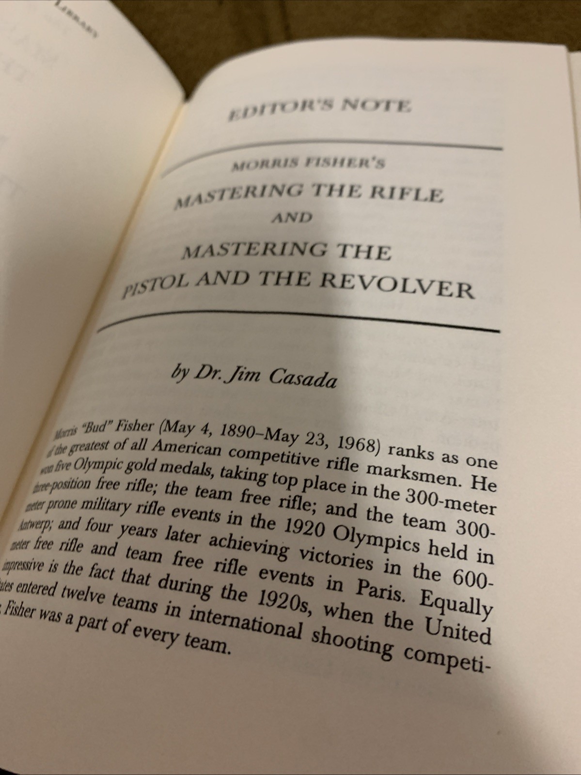 Mastering The Rifle The Pistol And The Revolver Fisher Leather Fine Binding 22k