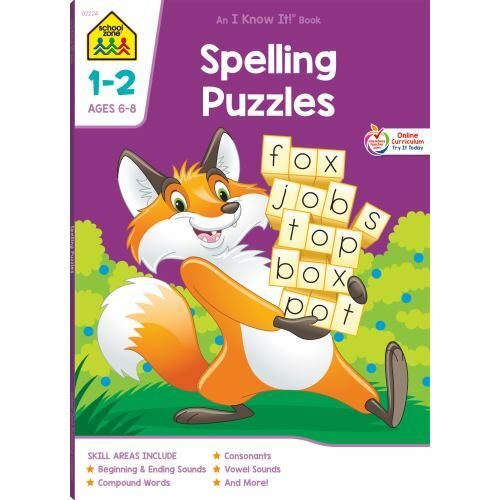 Spelling Puzzles, Grades 1-2, Paperback by Hoffman, Joan; Vivian, Mary; Rader…