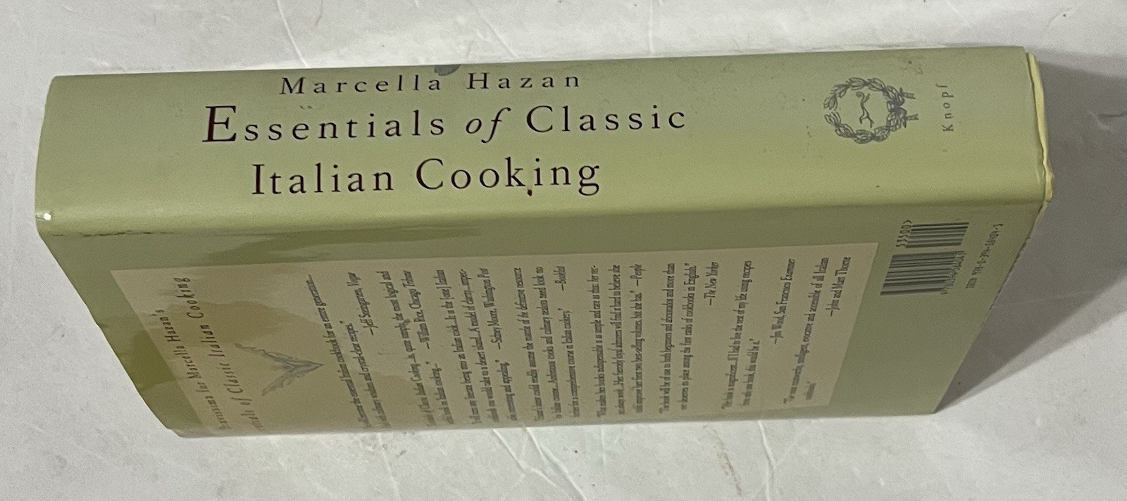 Essentials of Classic Italian Cooking : A Cookbook by Marcella Hazan (Hardcover)