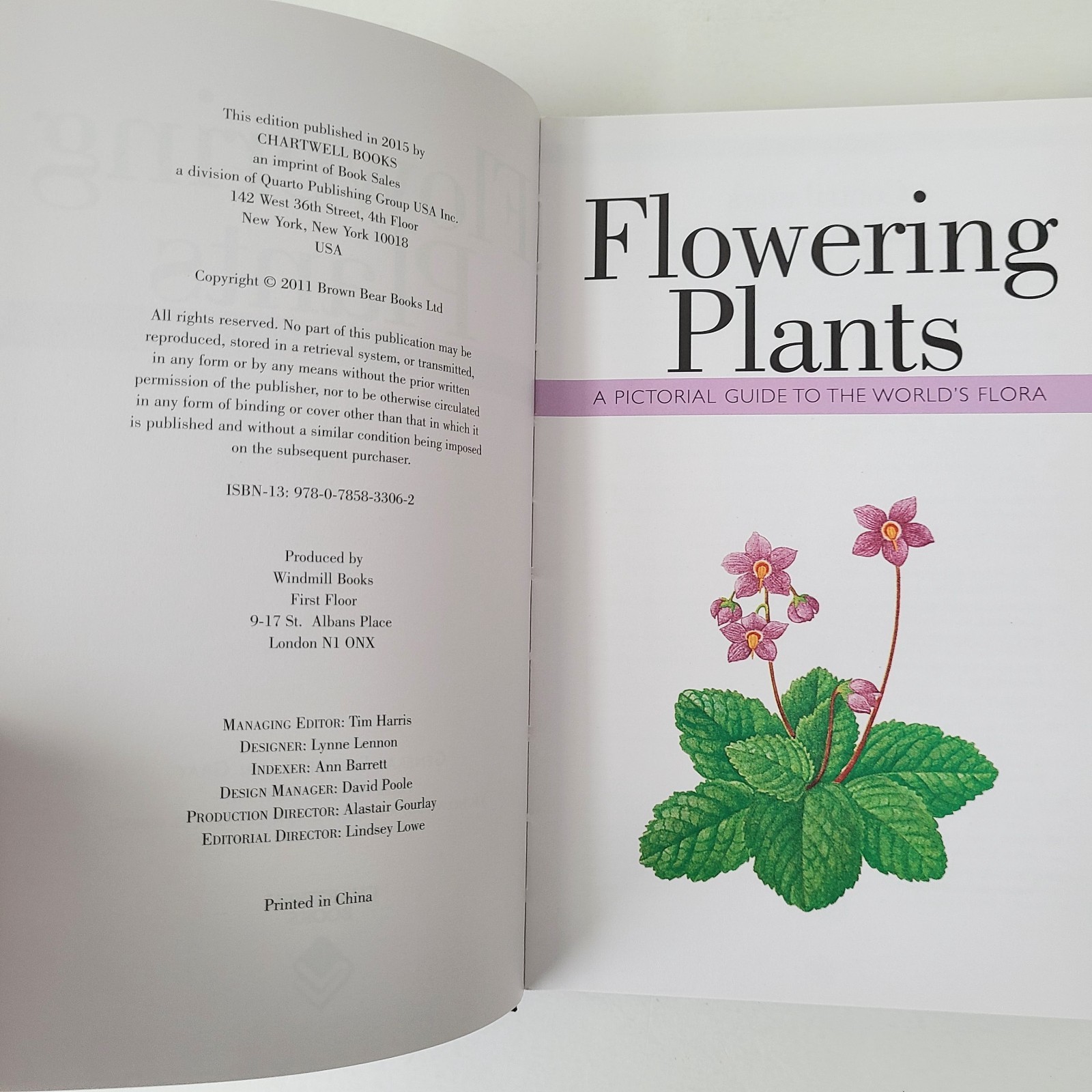 Book Flowering Plants Pictorial Guide Leon Gray 2015 HC Horticulture Gardening