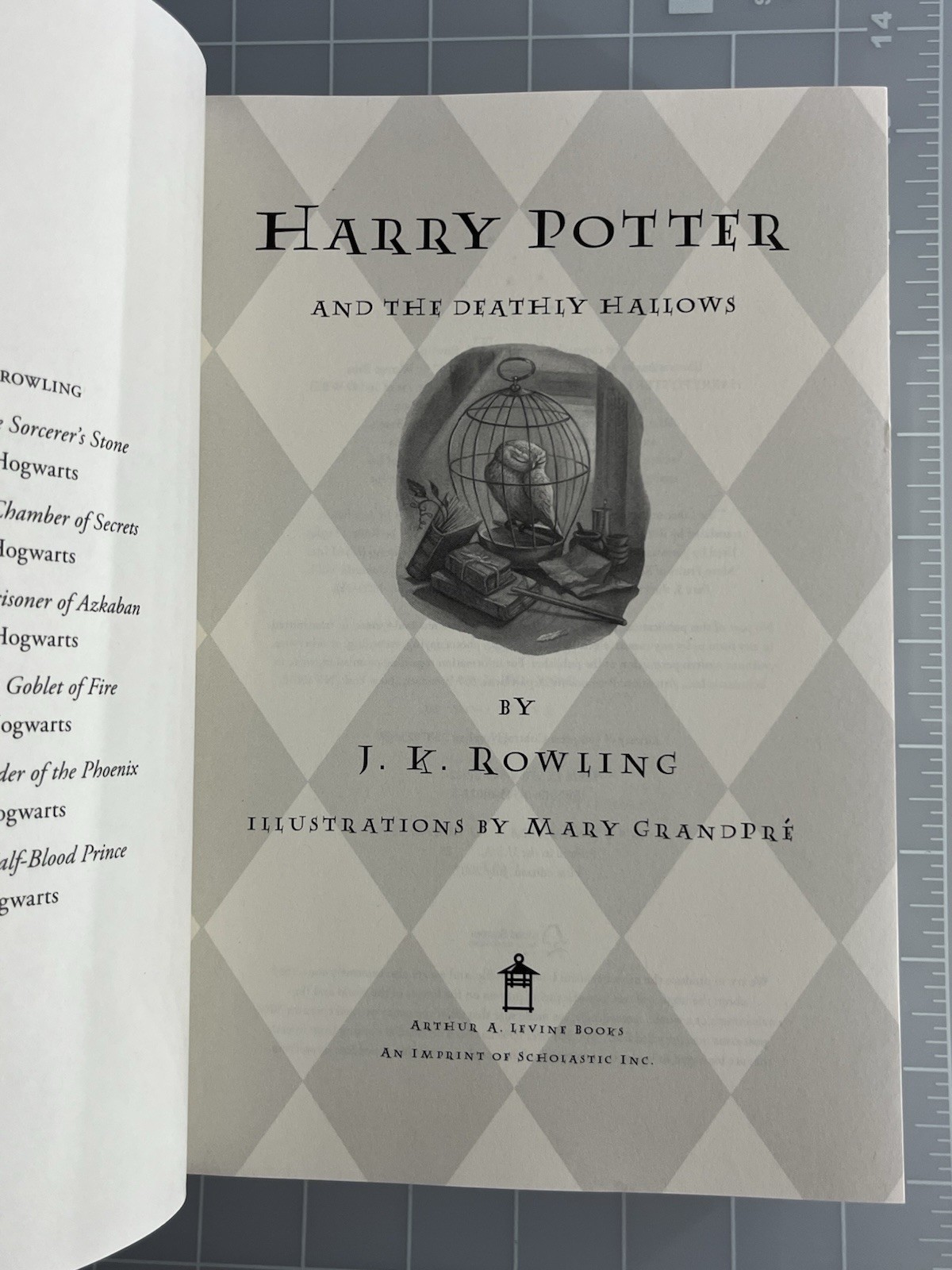 Harry Potter & The Deathly Hallows – TRUE 1st Print 1st Edition – 759 Page Error