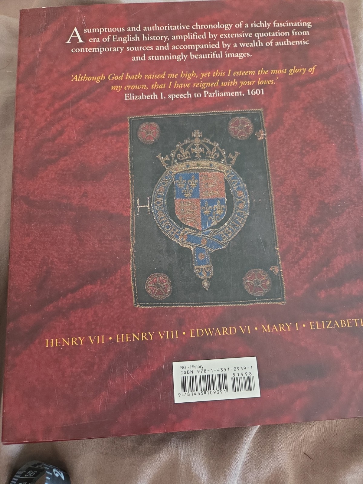 The Tudor Chronicles 1485-1603 Susan Doran Hardcover Illustrated History Book…