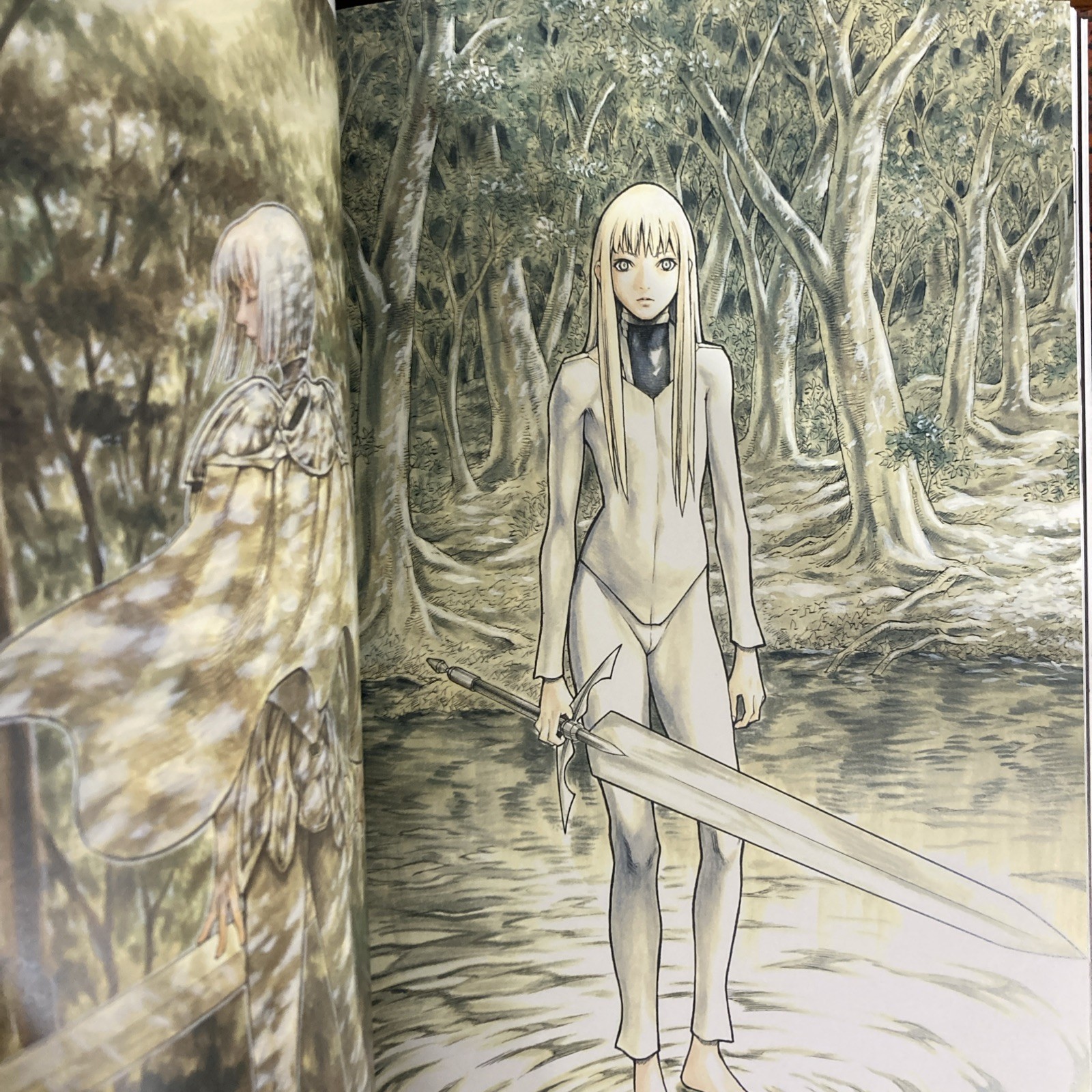CLAYMORE Art Book Memorabilia Norihiro Yagi Illustration