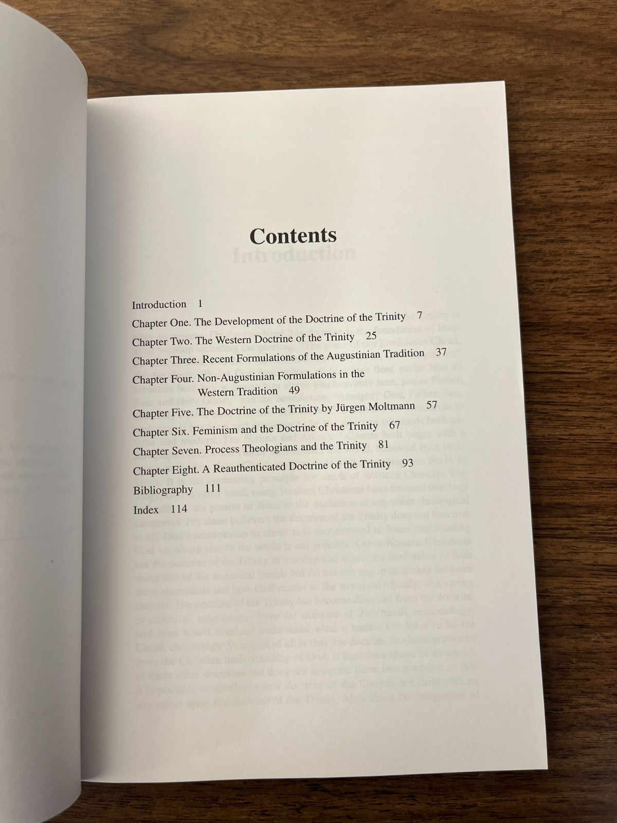 INTRODUCTION TO THE TRINITY (Catholic Theology, History) The Liturgical Press