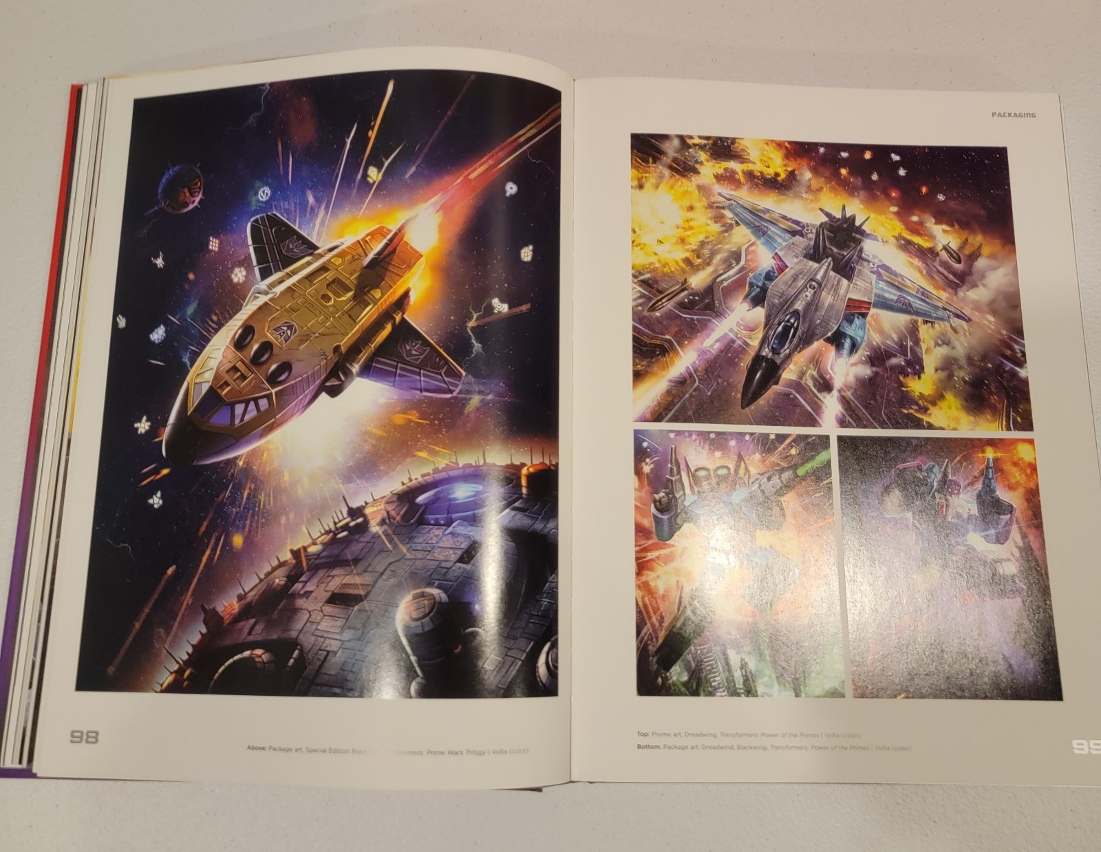 Transformers Legacy Book: The Art of Transformers Packaging + Visual Guide Book