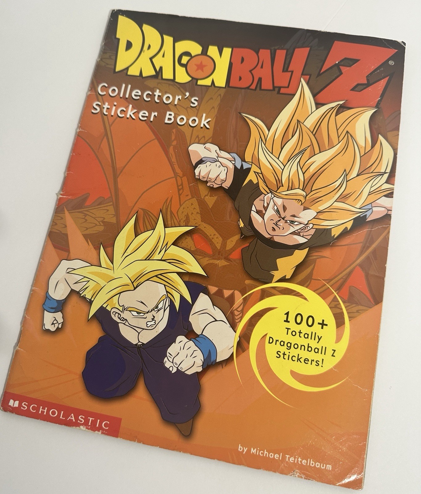 Scholastic Inc. Dragonball Z Collector’s Sticker Book – Michael Teitelbaum