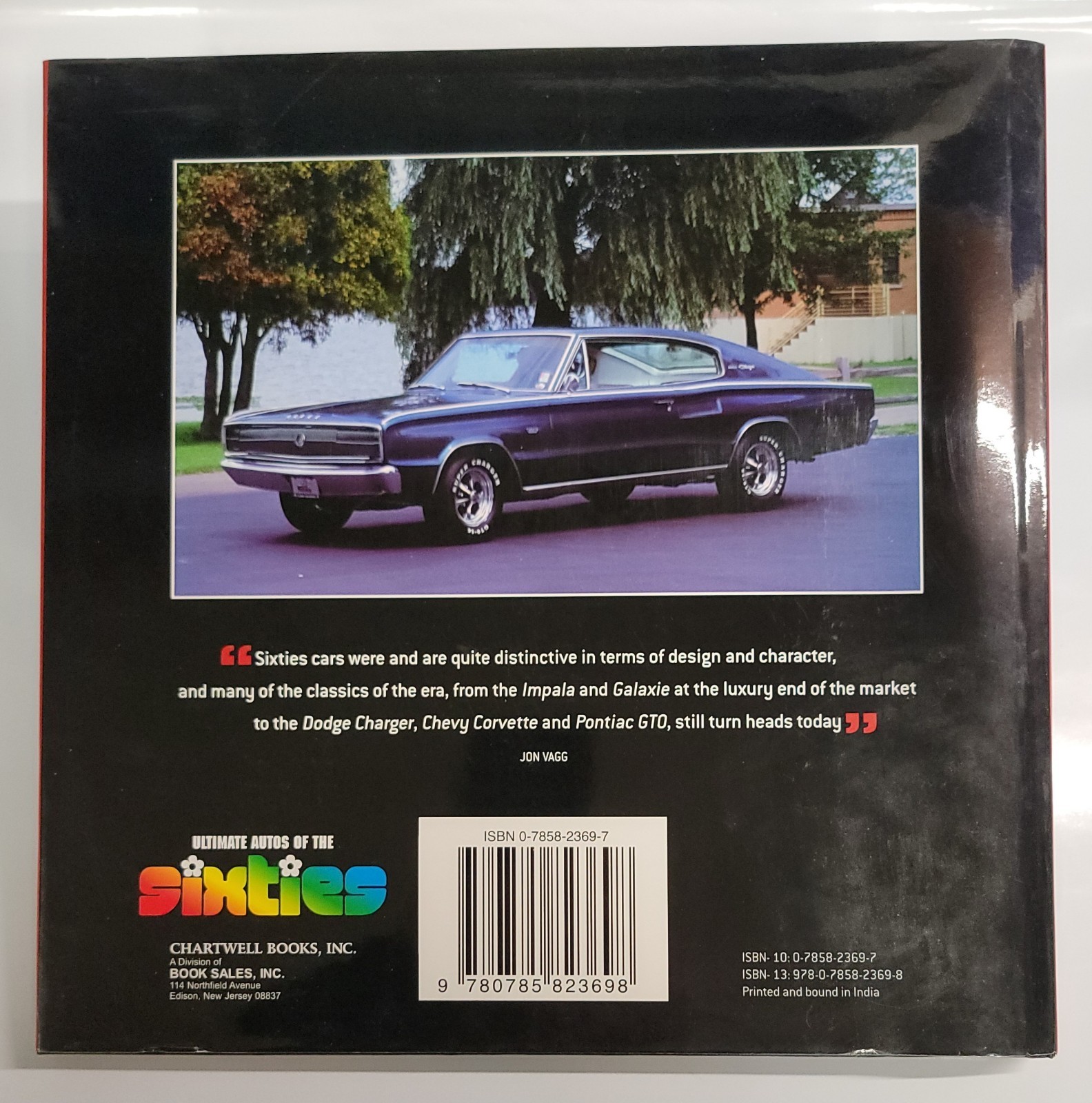 Ultimate Autos of the Sixties by Jon Vagg (2008, 159 pages) Hardcover Book