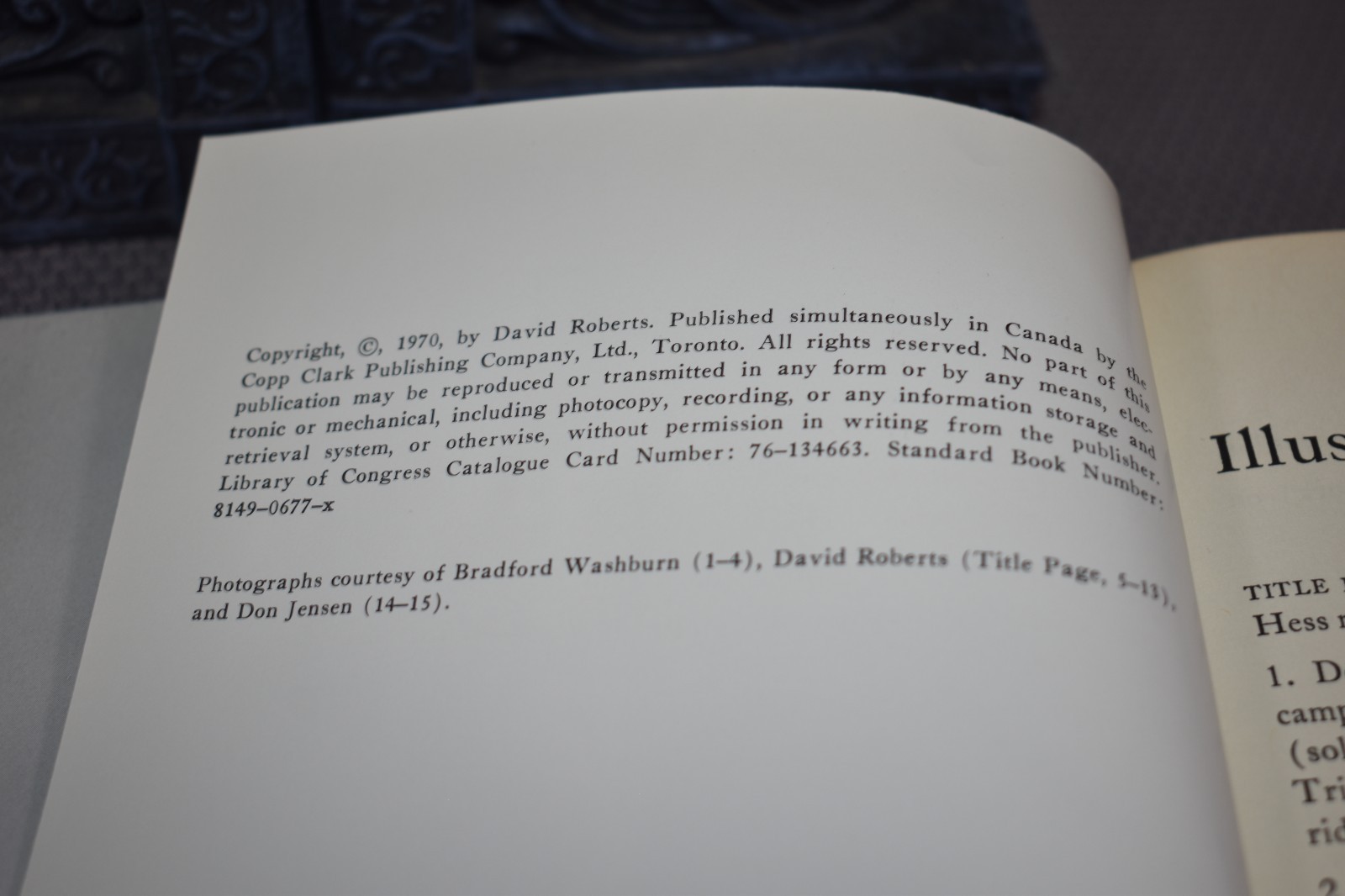 Deborah by David Roberts (1st Edition/First Printing, hardcover, ex-library)