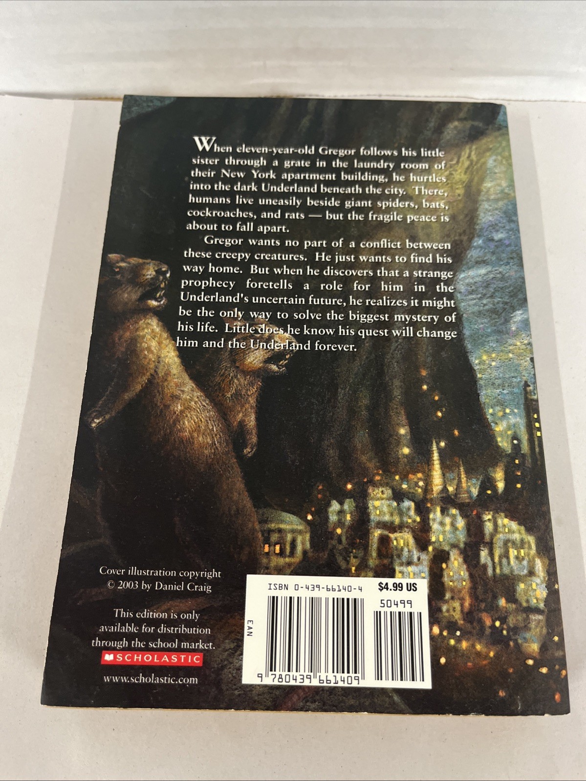 Gregor the Overlander by Suzanne Collins