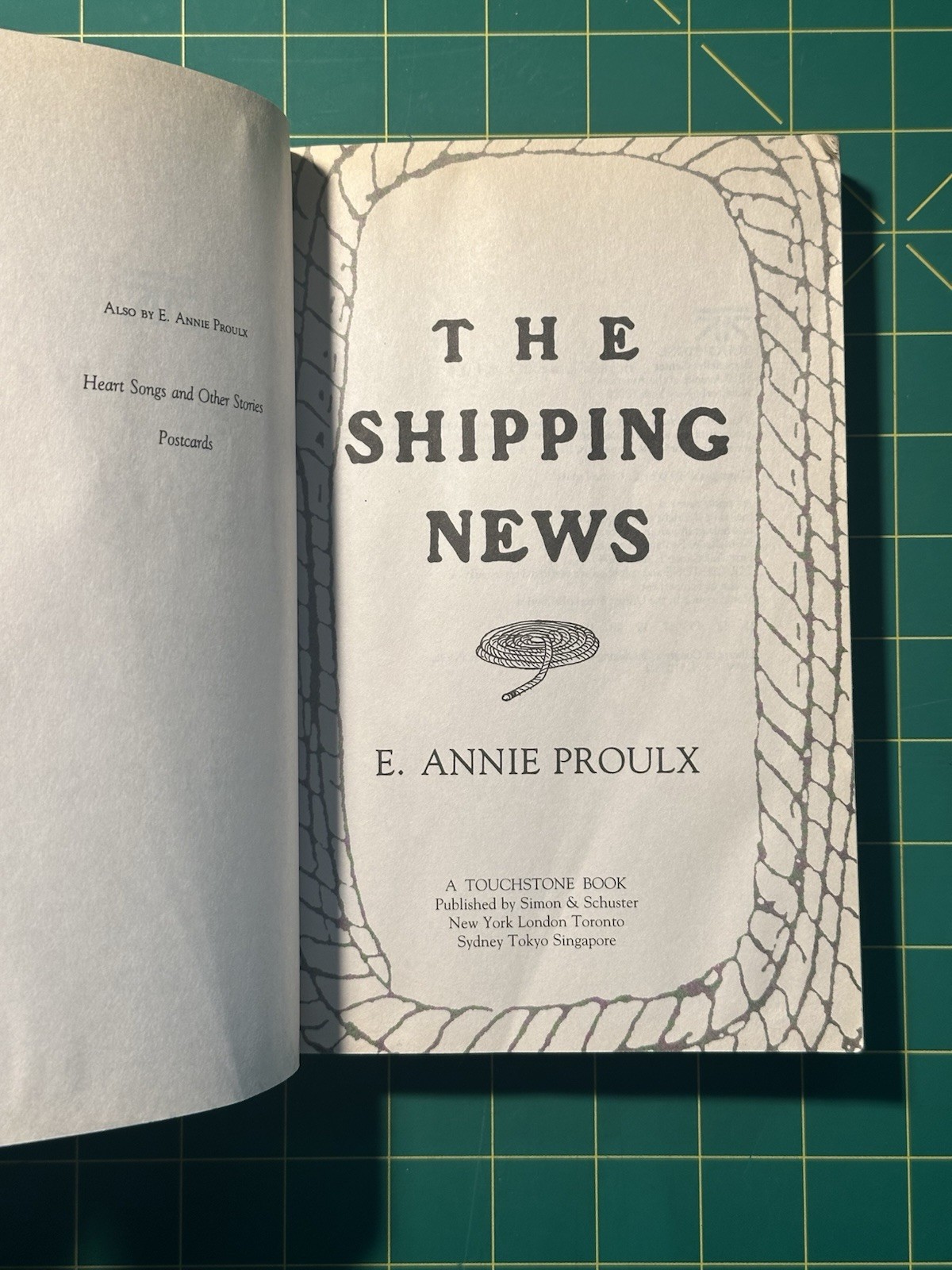 The Shipping News by E. Annie Proulx