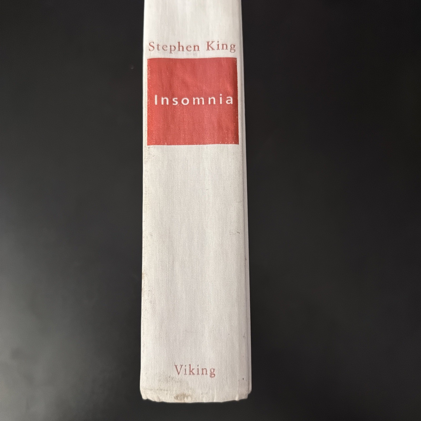 Stephen King Insomnia HC 1994 No Dust Jacket Acceptable Reading Copy Horror