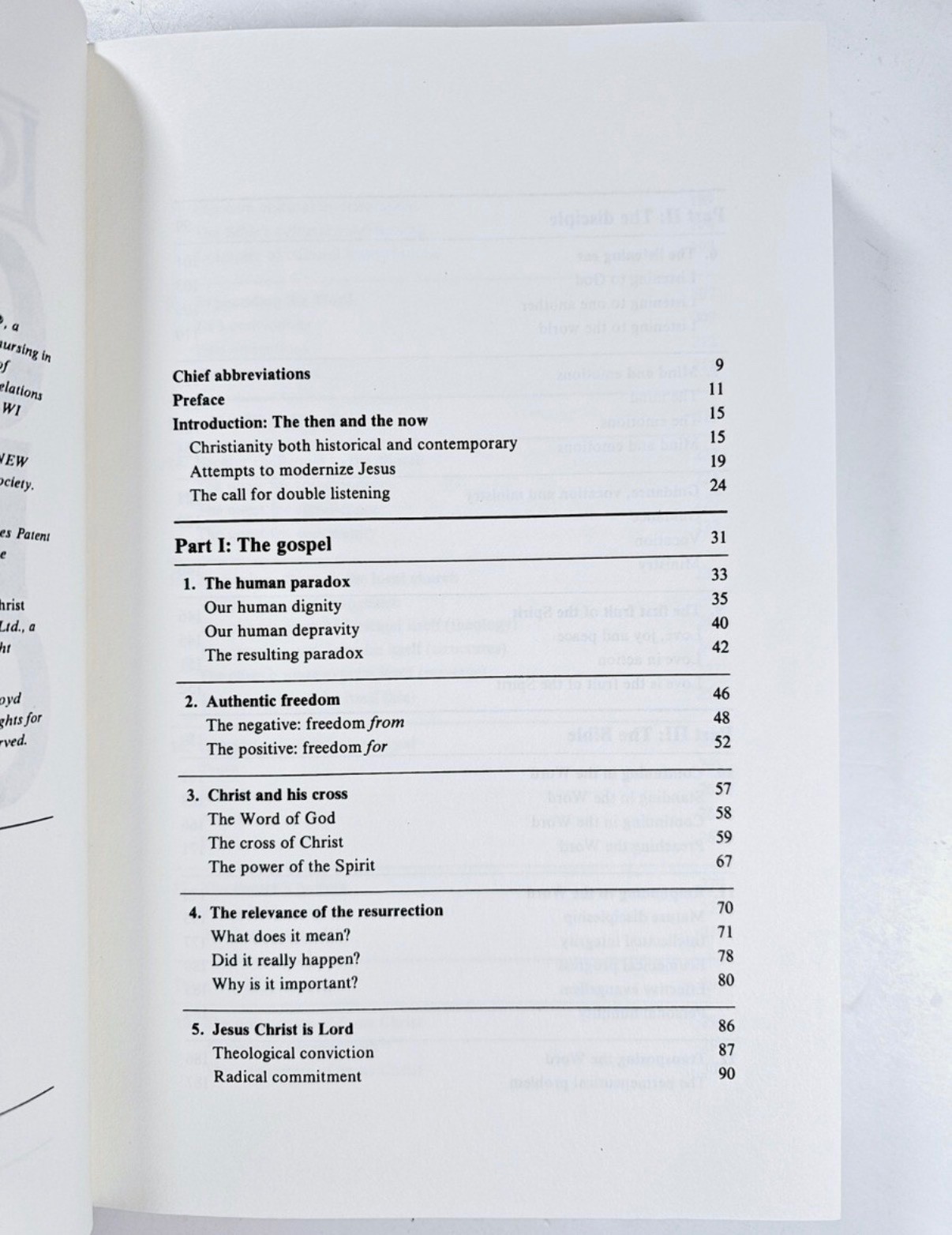 3 Books by John R. W. Stott