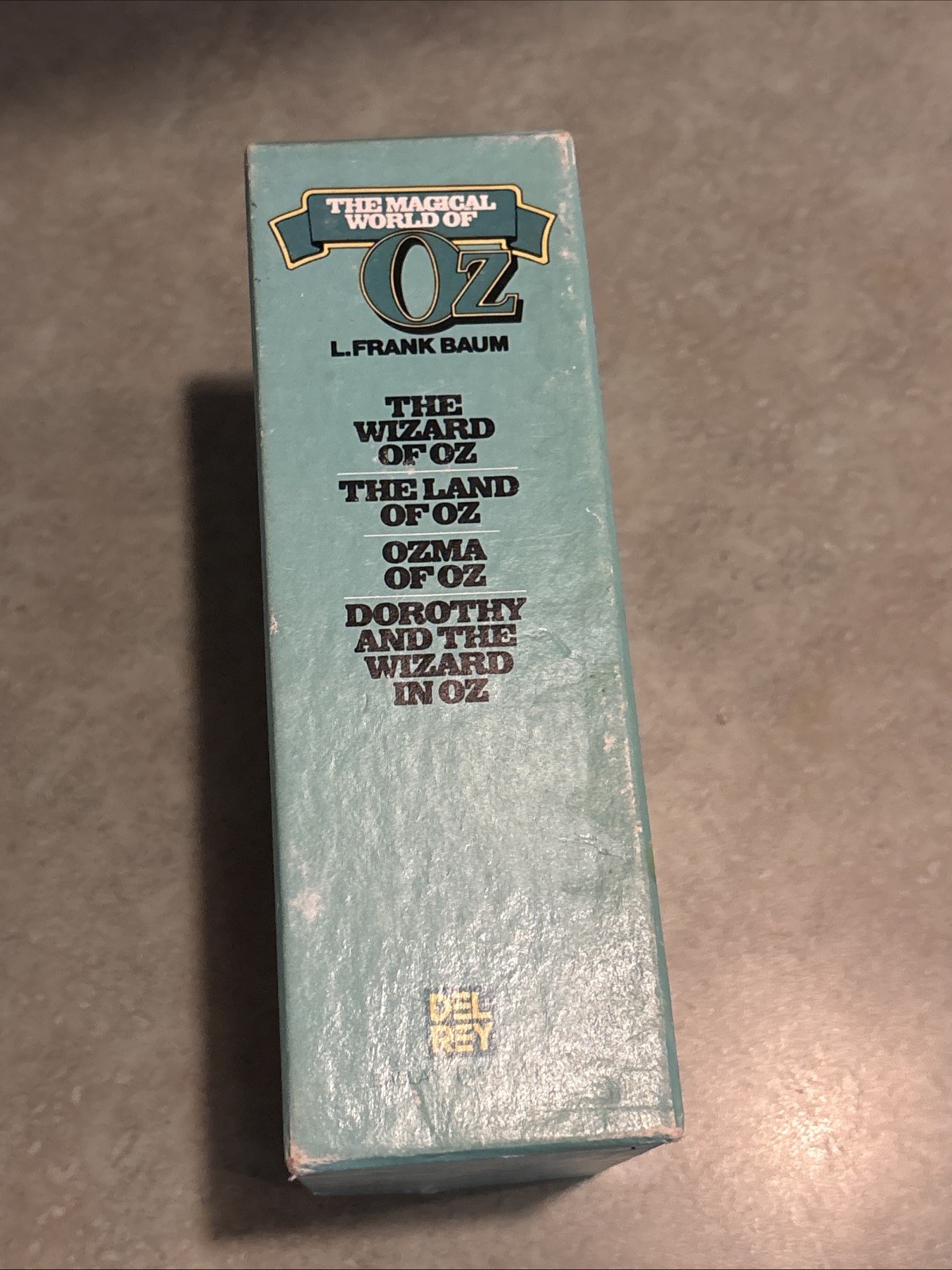 The Magical World of Oz by L. Frank Baum Vintage Box Set Del Rey 4 Books 1984