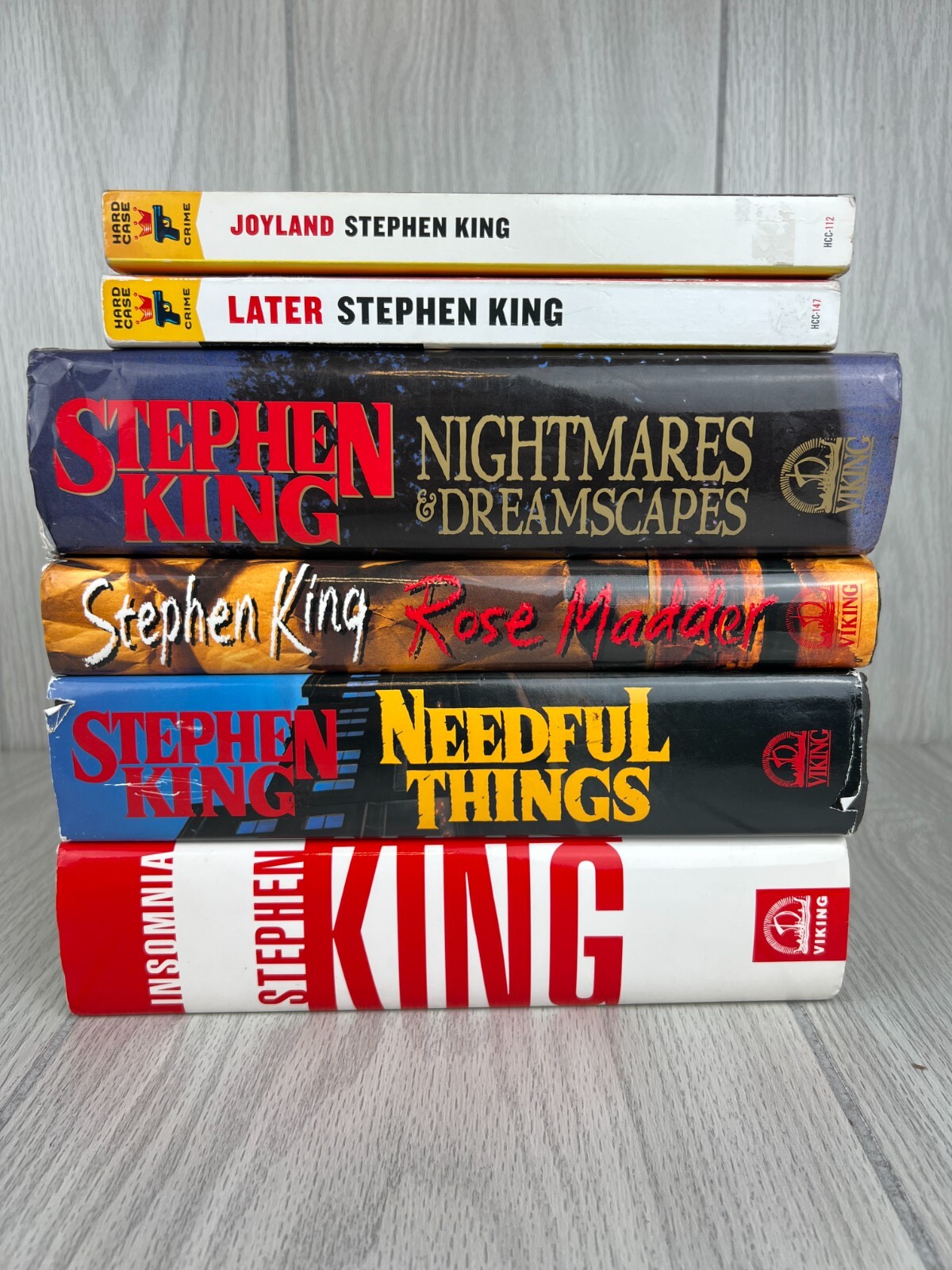 Stephen King HUGE LOT Of 11 Books 1st Prints And Book Clubs CLEAN Hardcover Soft