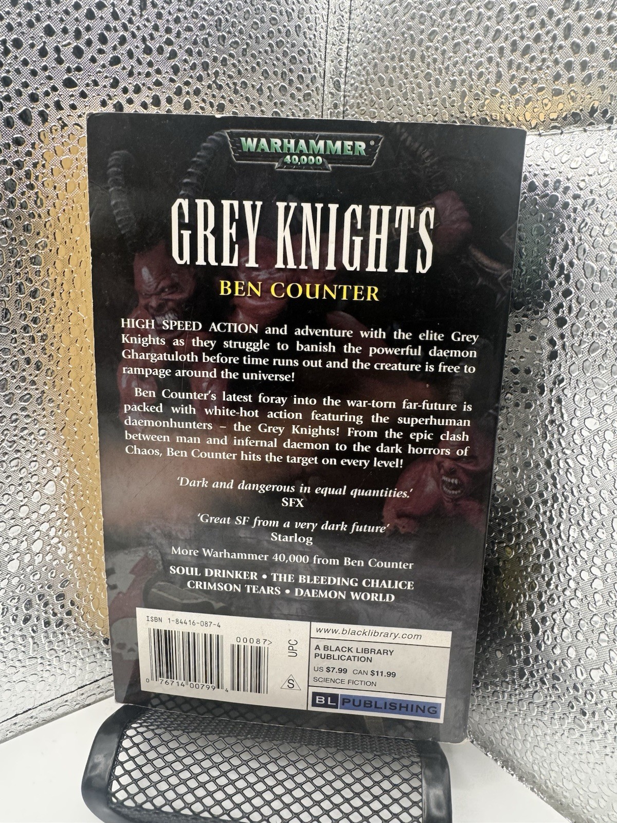 Warhammer 40k Grey Knights Book – Ben Counter | Black Library GrimDark