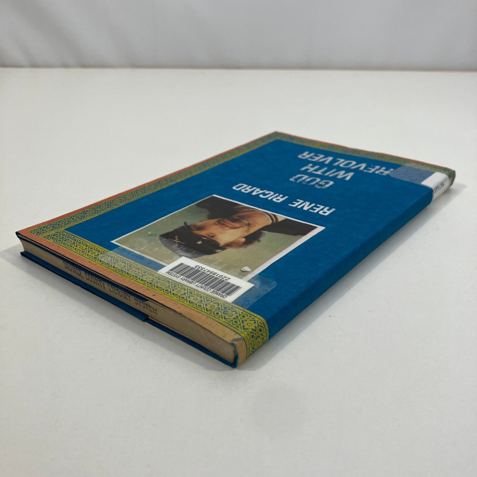 God with Revolver Poems 1979-82 by Rene Richard EX-LIBRARY Hanuman Books 1990 PB