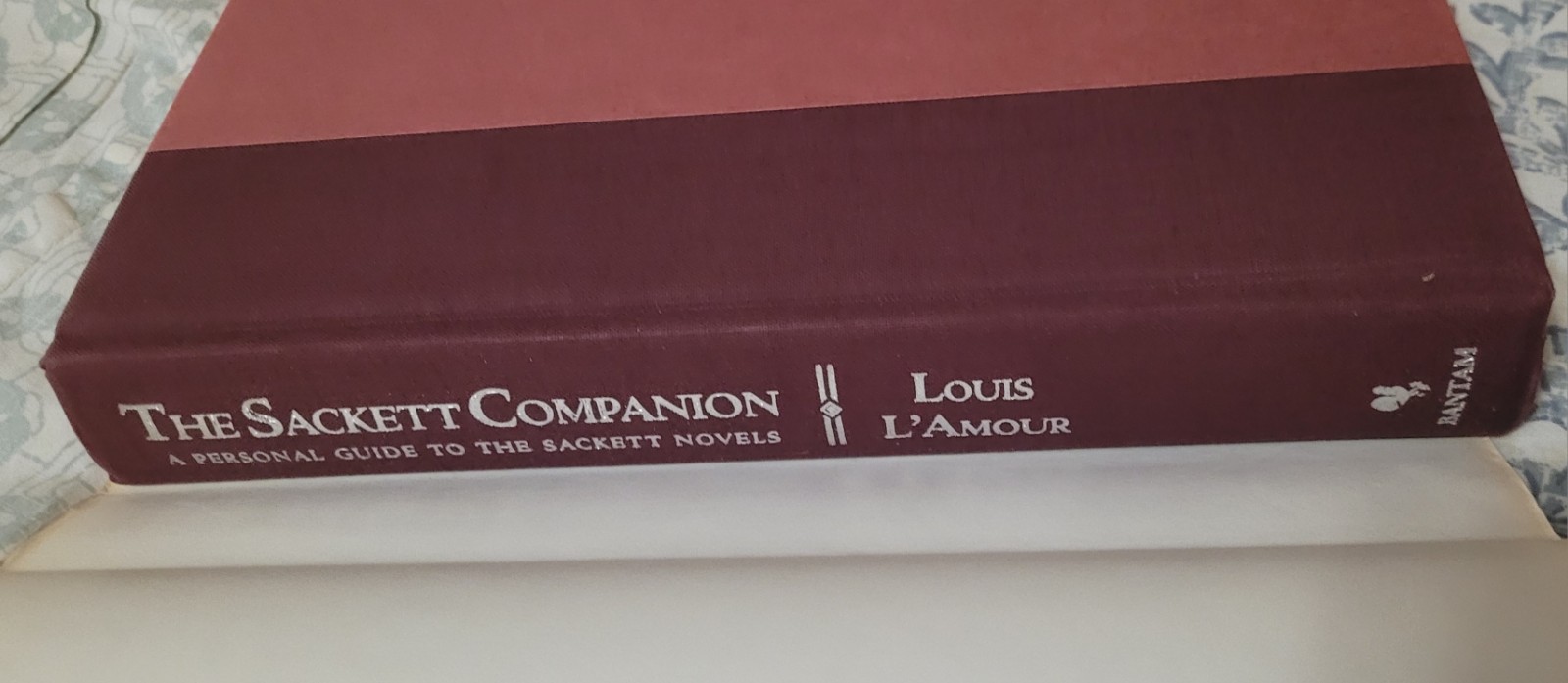 Louis L’Amour The Sackett Companion HC DJ 1988 1st Print Bantam Vintage Western