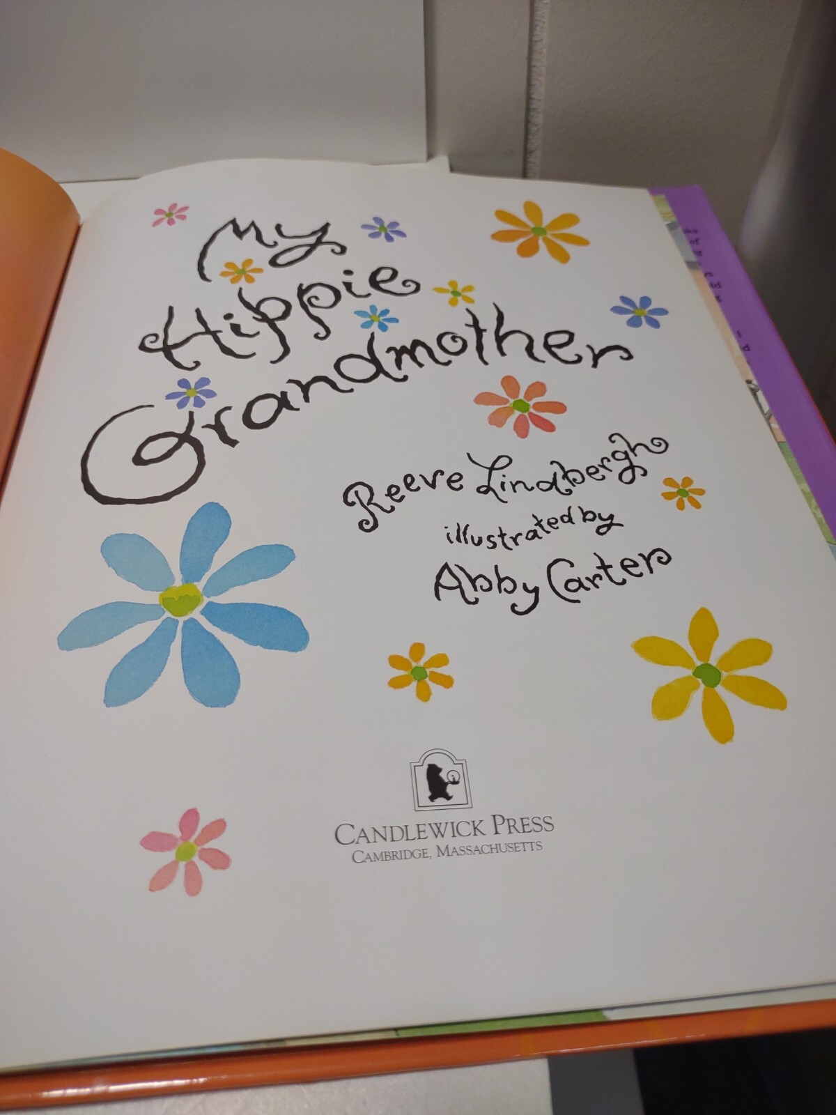 My Hippie Grandmother by Reeve Lindbergh (2003, Hardcover)
