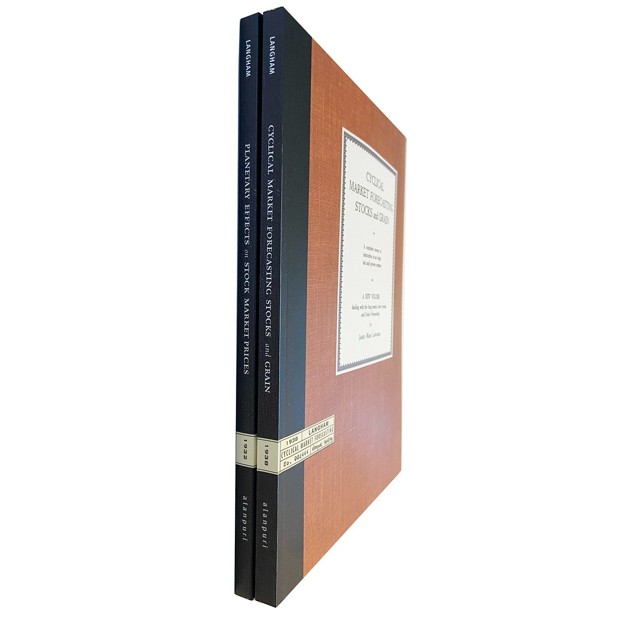 2 VOL SET Cyclical Market Forecasting Stocks (1938) AND Planetary Effects (1932)