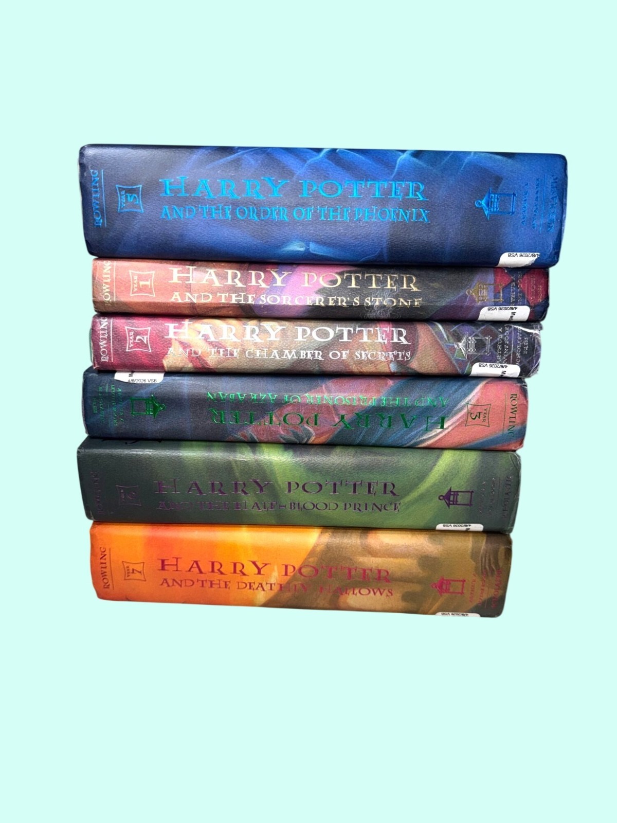 Harry Potter Hardcover Book NOT FULL Set Series Rowling