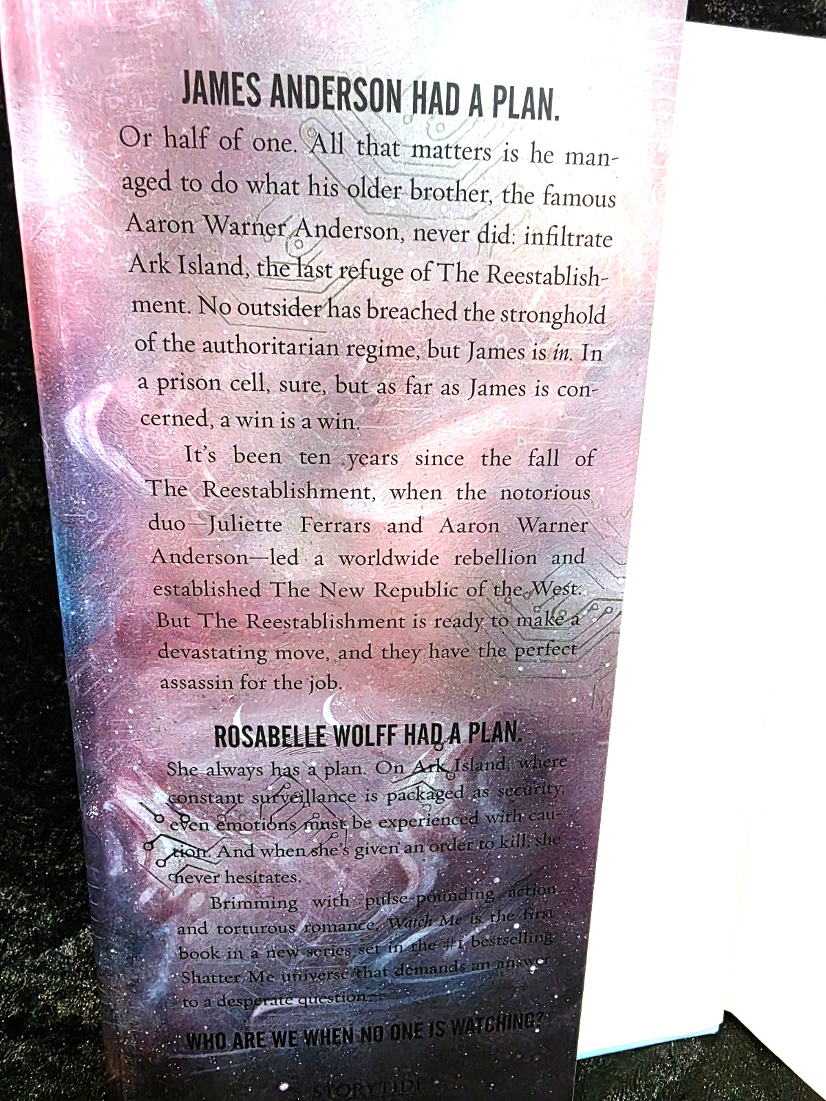 Watch Me: A Shatter Me Novel by Tahereh Mafi Hardcover Book W Dust Jacket