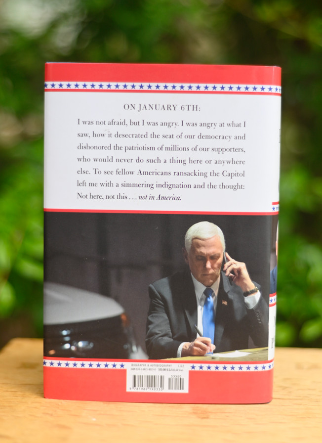 signed Mike Pence So Help Me God 2022 Gift Appropriate