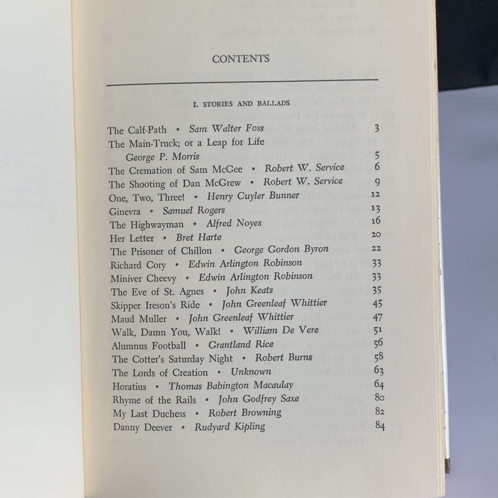 POEMS THAT LIVE FOREVER 1965 Selected by Hazel Felleman Hardback Used