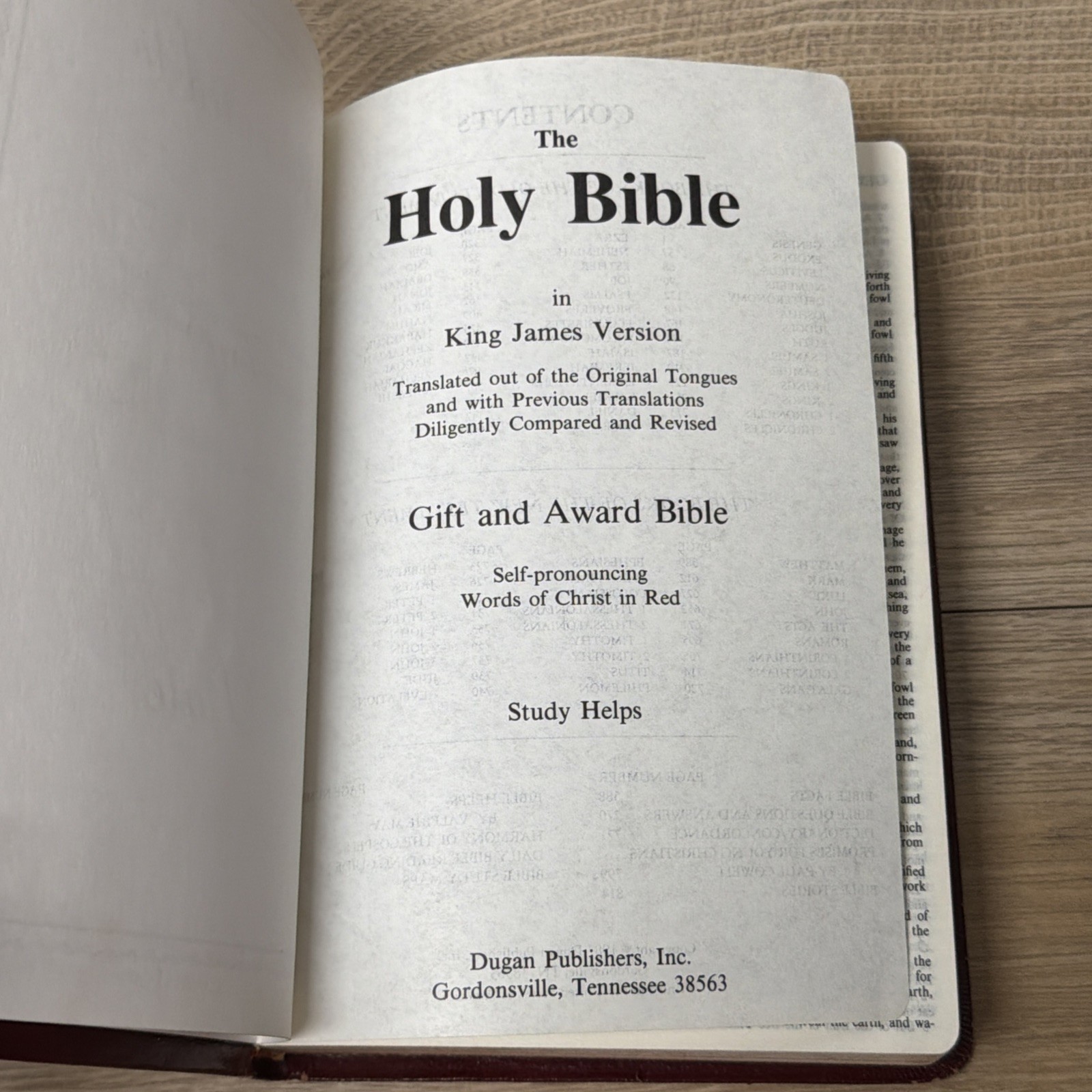 Holy Bible New King James Version Red Letter Edition Bonded Leather Gold Edge