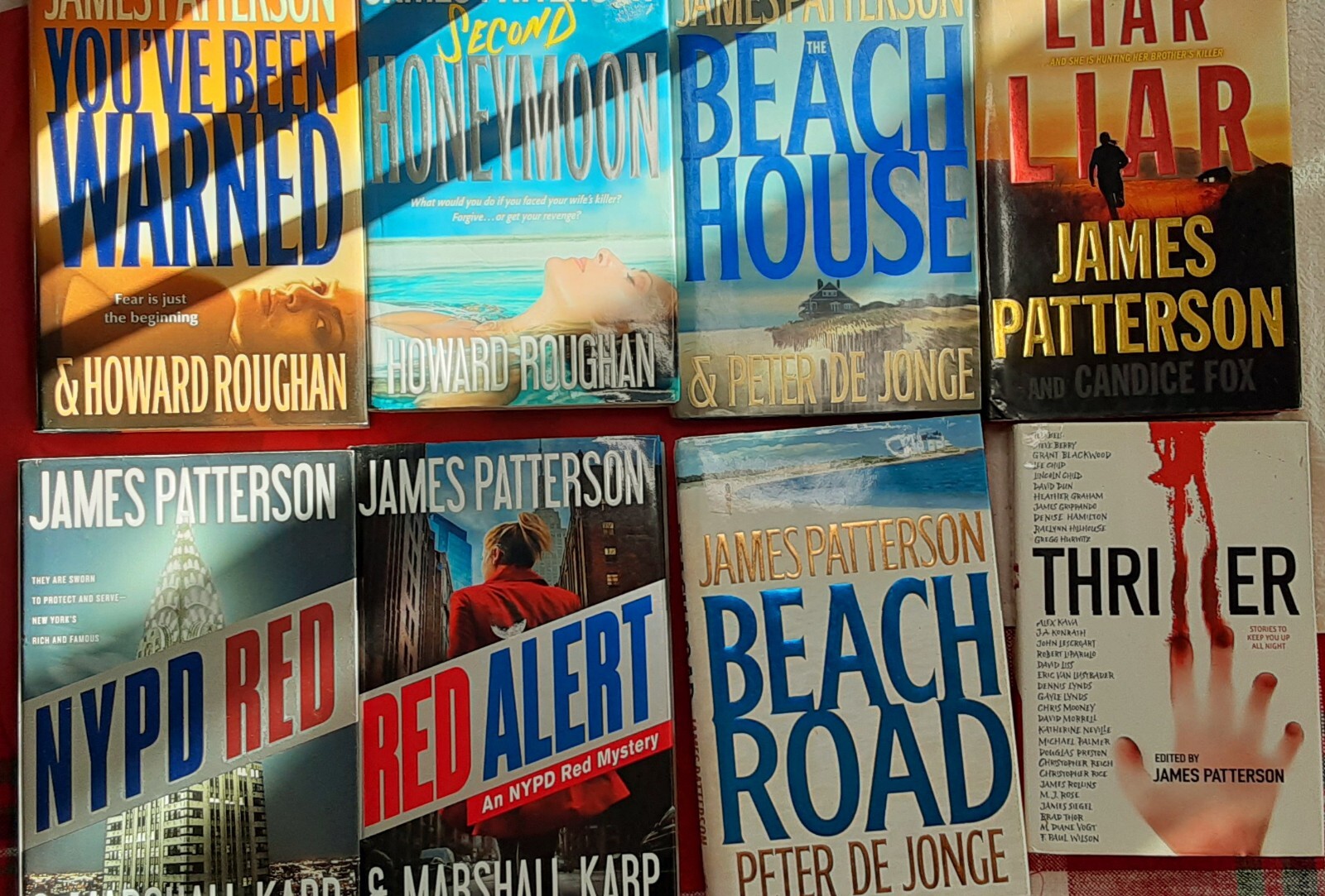 JAMES PATTERSON You Pick the Title Hardcover Books-Create Your Own Lot!
