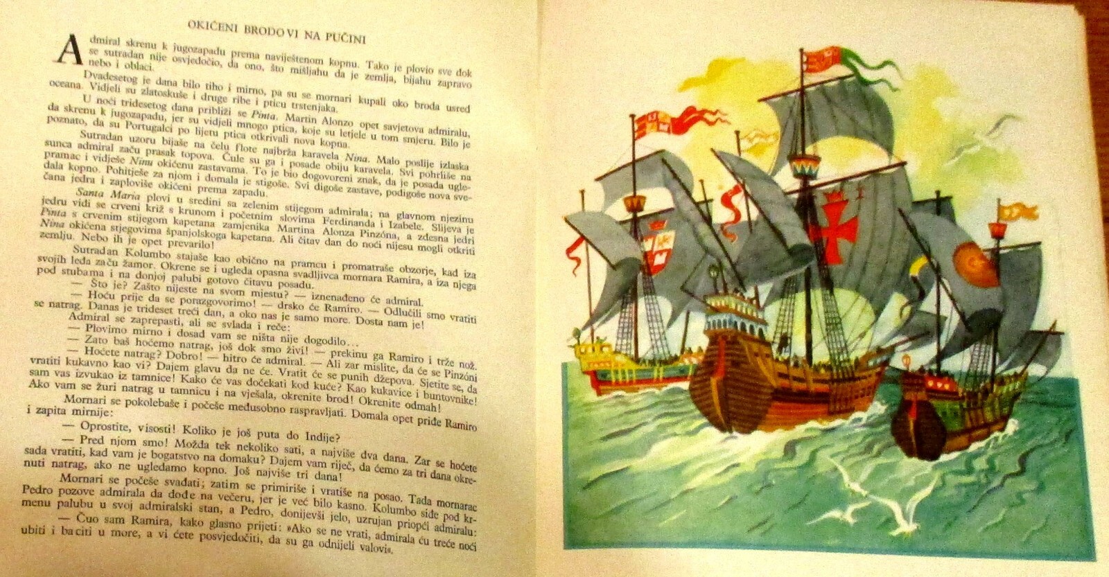 Kristof Kolumbo aka Christopher Columbus 1967 Croatian Text 28 Pages