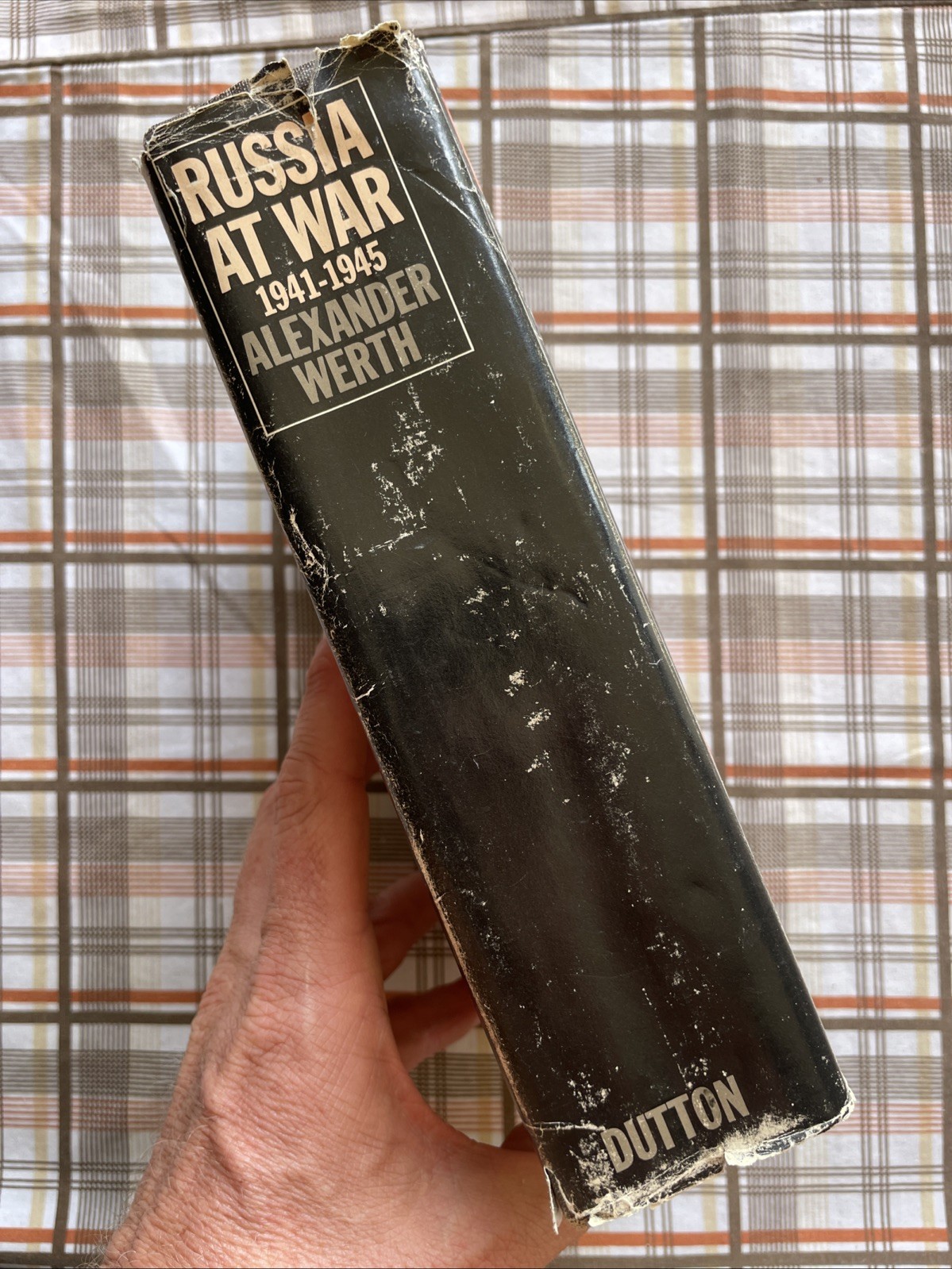 Russia at War 1941-45 by Alexander Werth (1964 Dutton HCDJ 100 pages, Illustrat)