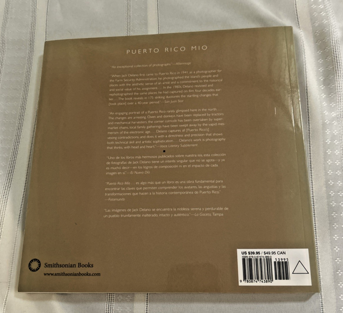 PUERTO RICO MIO By Arturo Carrion & Jack Delano Great Condition