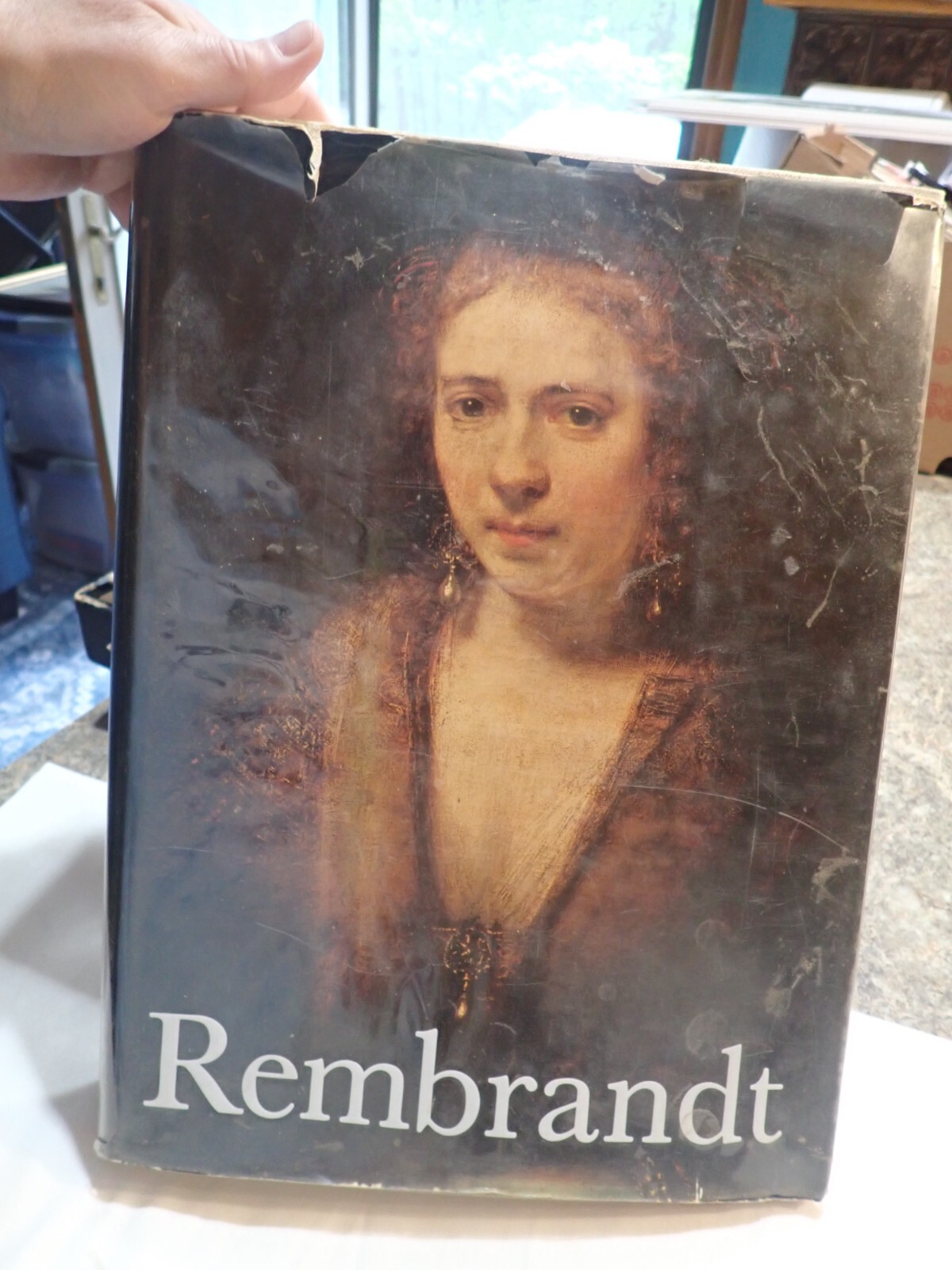 Rembrandt Paintings Vintage Reynal and Co. 1968 Art Book Horst Gerson HCDJ