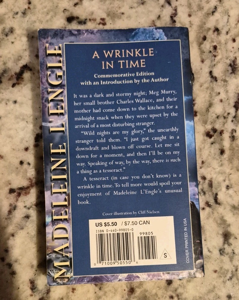 A Wrinkle in Time Paperback by Madeleine L ‘Engle