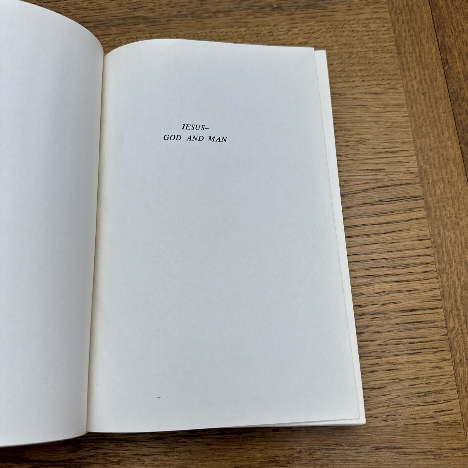 JESUS GOD AND MAN By Wolfhart Pannenberg Hardcover 1968 The Westminster Press DJ
