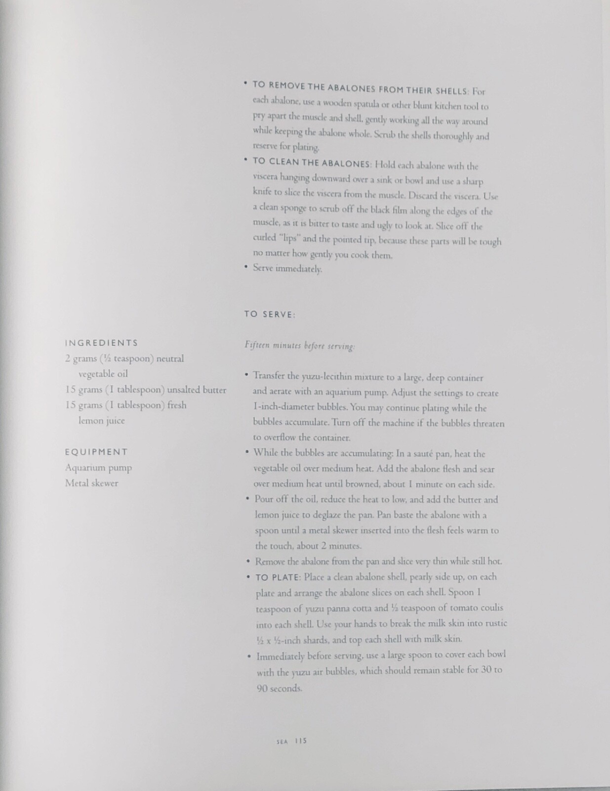 San Francisco Restaurant ATELIER Dominique CRENN Cookbook Three-Star Michelin