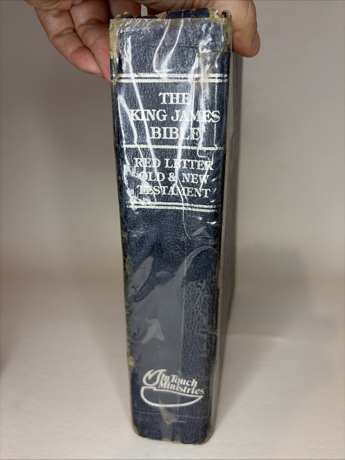 The King James Red Letter Bible In Touch Ministries Study Edition, W/ Dividers