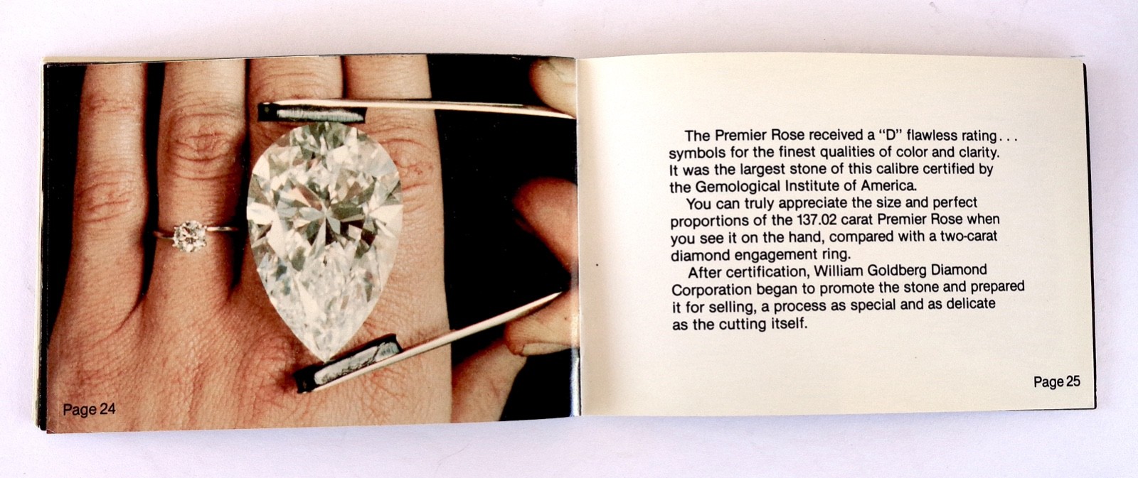 Diamond Jewelry History, William Goldberg and The “Premier Rose”. 34 pages