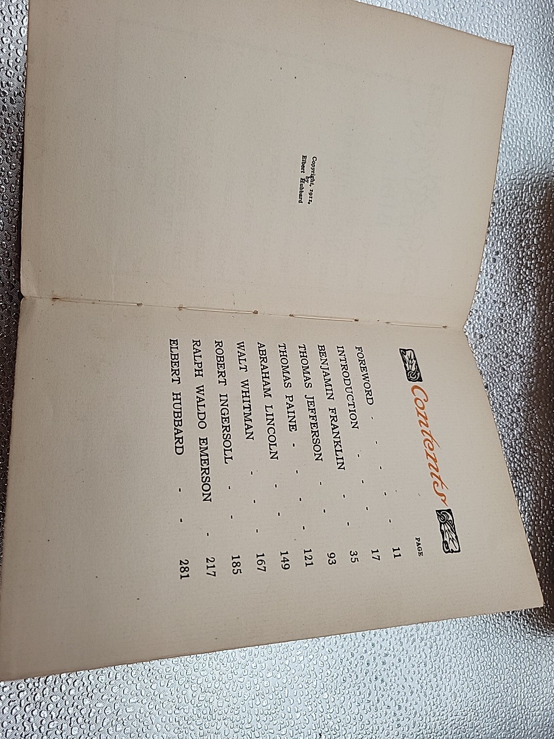 An American Bible – 1911 – by Elbert Hubbard~ 1ST EDITION, Leather Bound