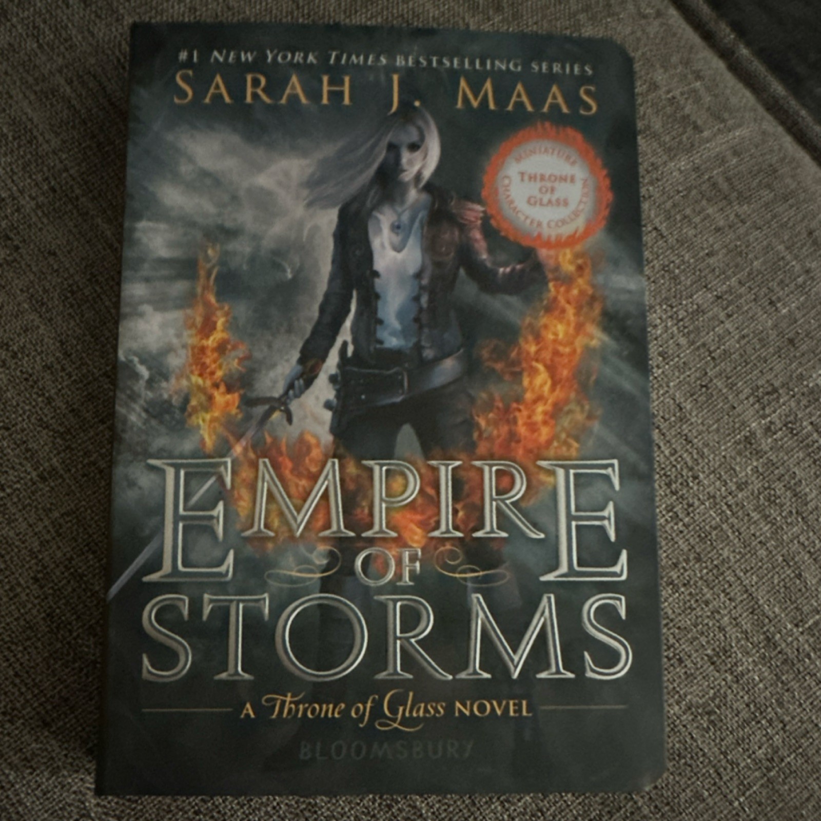 Sarah J. Maas Empire of Storms Throne of Glass Miniature Flexibound Style