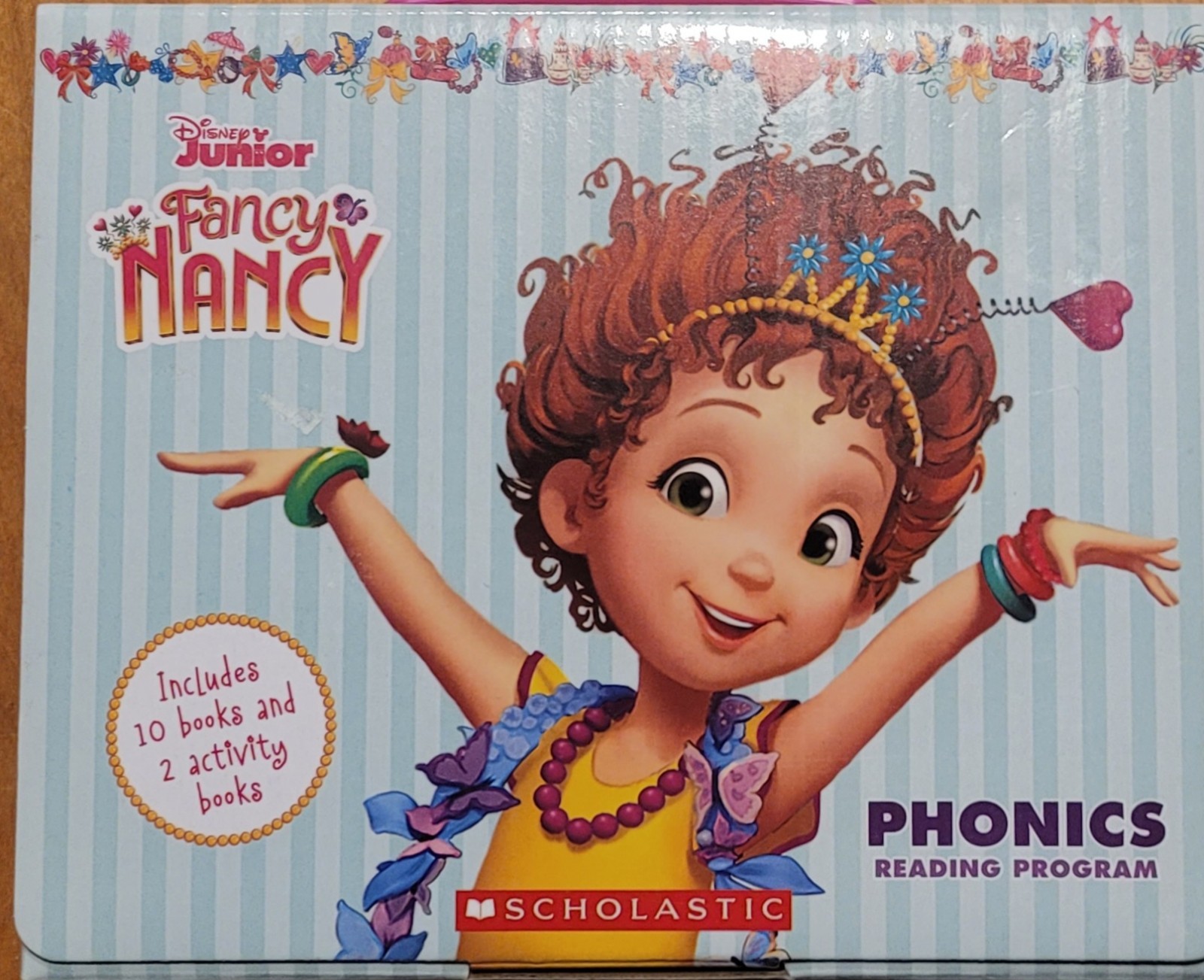 2020 Scholastic Disney Junior Fancy Nancy Phonics Reading Program