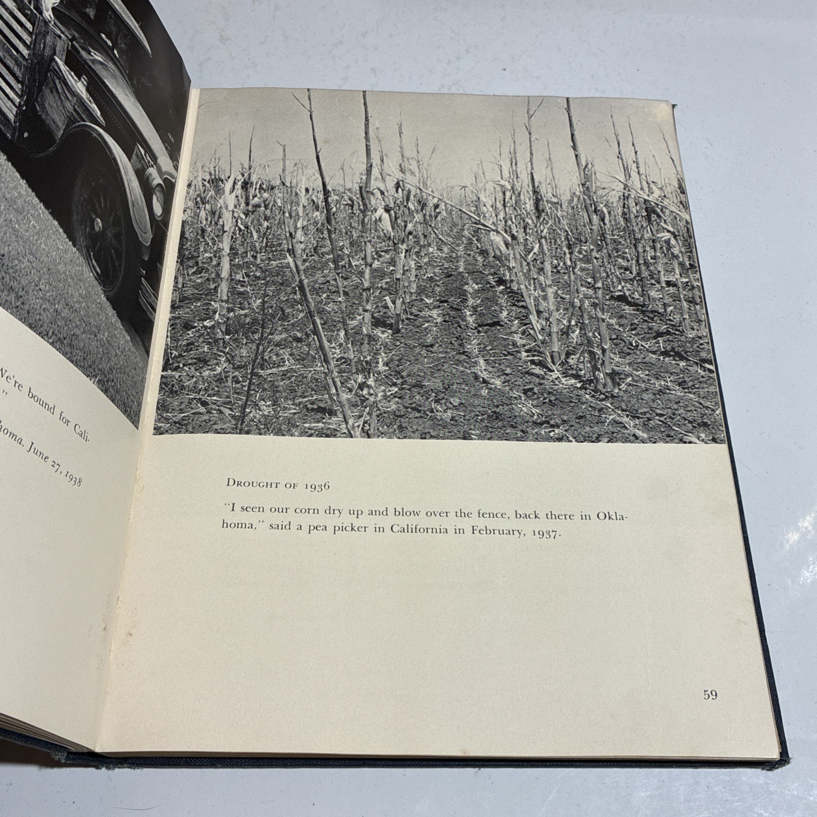 Signed Photo Book An American Exodus Dorothea Lange Paul Taylor Grapes of Wrath
