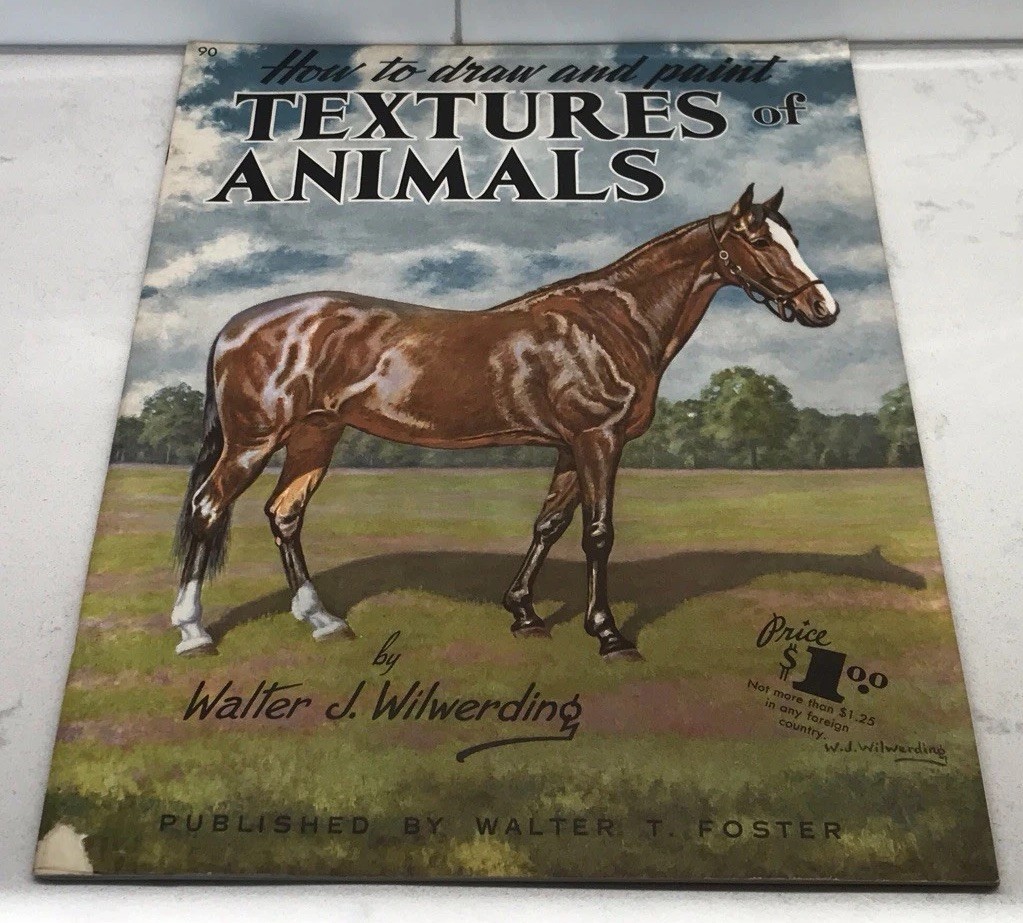 How To Draw Animals-Horses-Riders-Dancers Walter T Foster VTG Art Books Lot Of 4