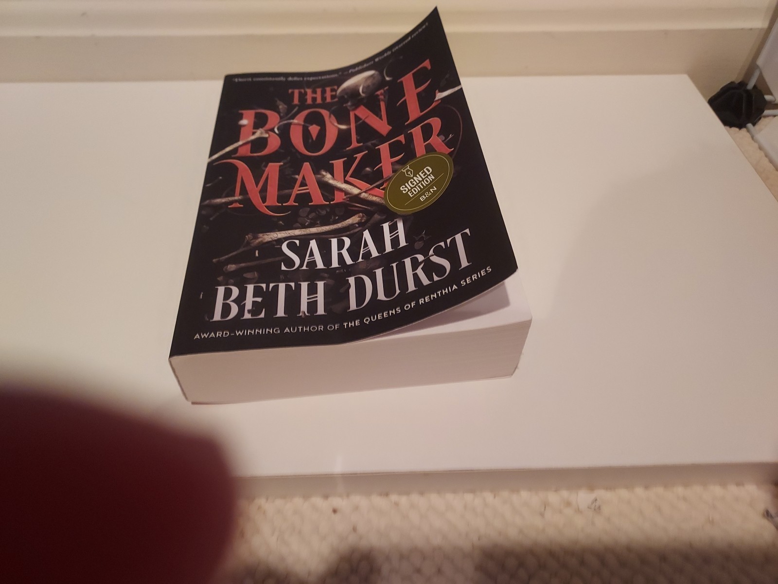 Bone Maker : A Novel by Sarah Beth Durst (2021, Trade Paperback) Signed