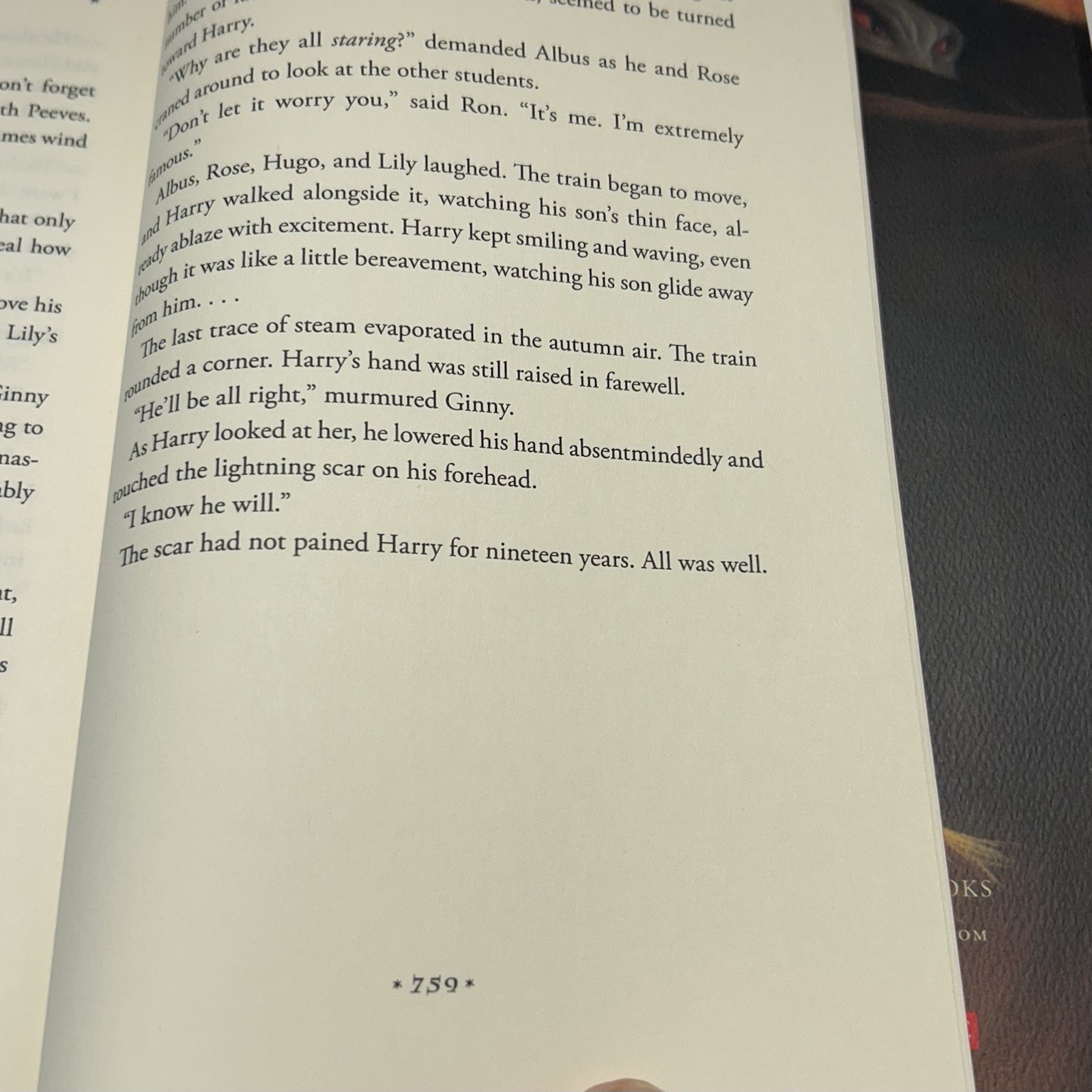 HARRY POTTER And The Deathly Hallows First Edition 1st Print 759 Error