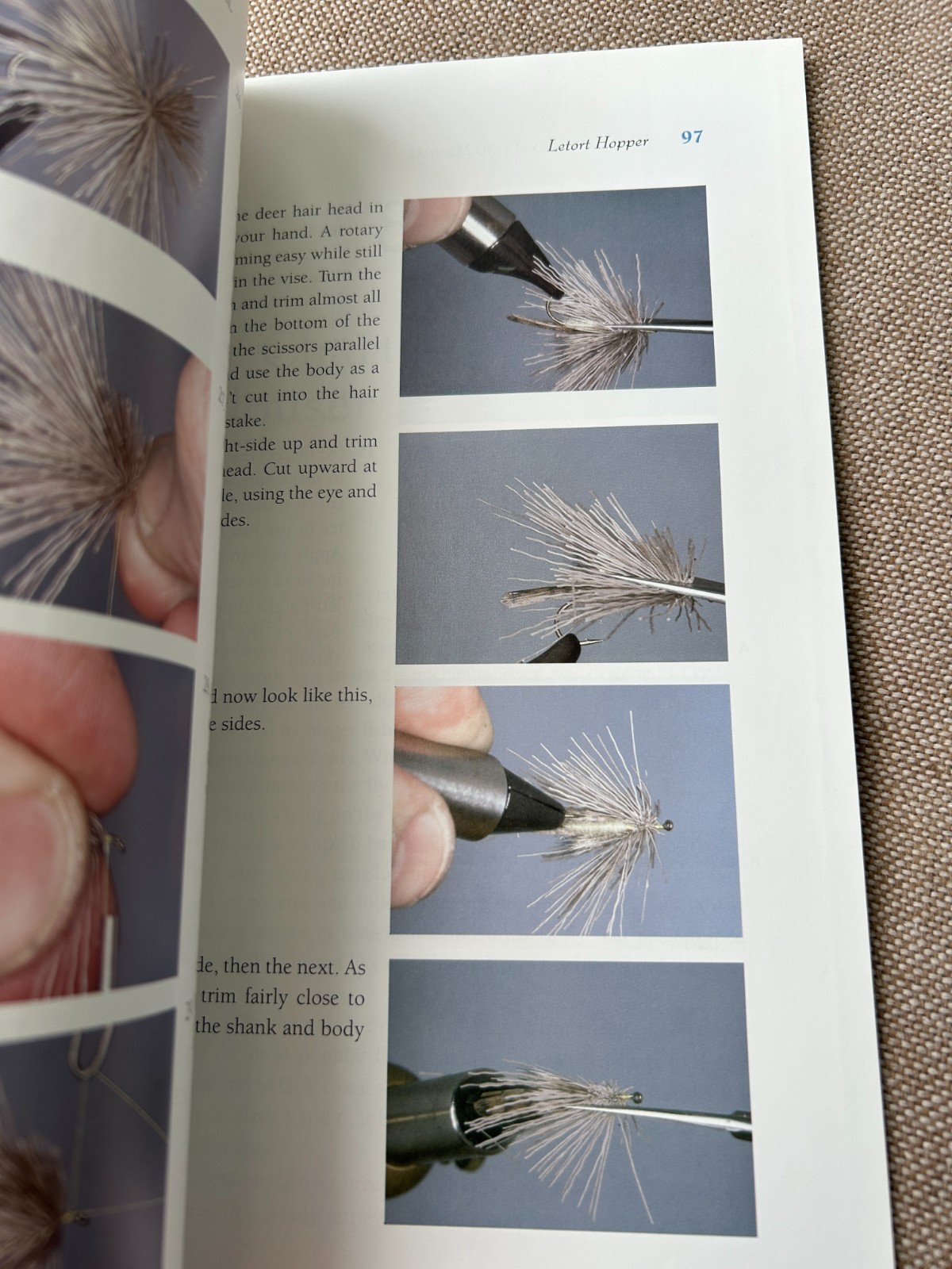 The ORVIS Fly-Tying Manual – “How To Tie Six Popular Patterns”- 7″x10″ 108 Pages