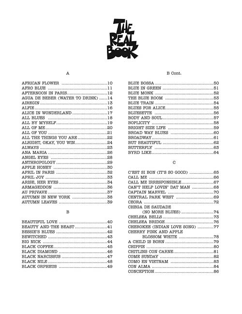 The Real Book – Volume 1 Bb Edition Book/Usb Flash Drive Pack