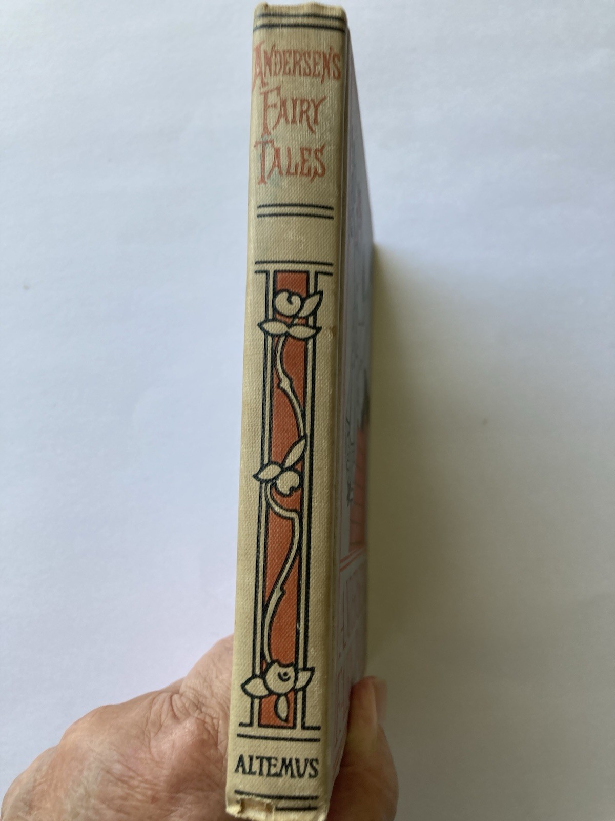 Andersen’s Fairy Tales 1898 Antique Hardcover Book Altemus Young People’s Lib