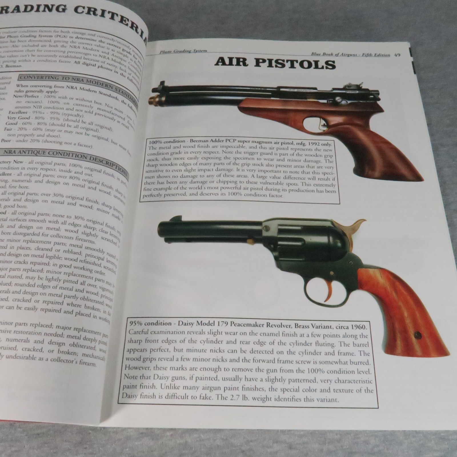 Blue Book of Airguns Robert D Beeman John B Allen 5th Edition Soft Cover Signed