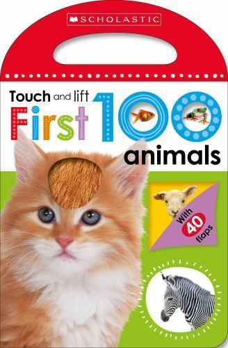 First 100 Animals: Scholastic Early Learners- board book, Scholastic, 0545903424